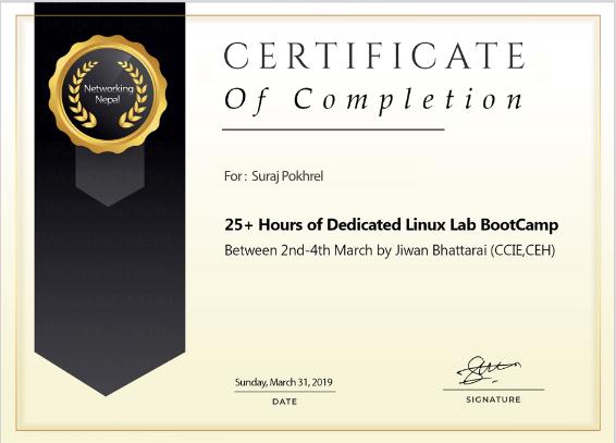 LINUX Bootcamp