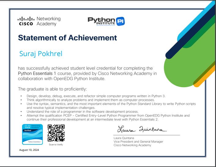 Python Essentials 1